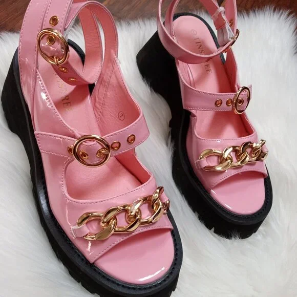 Tinstree Shoes Tinstree Womens Size Platform Sandals Strappy